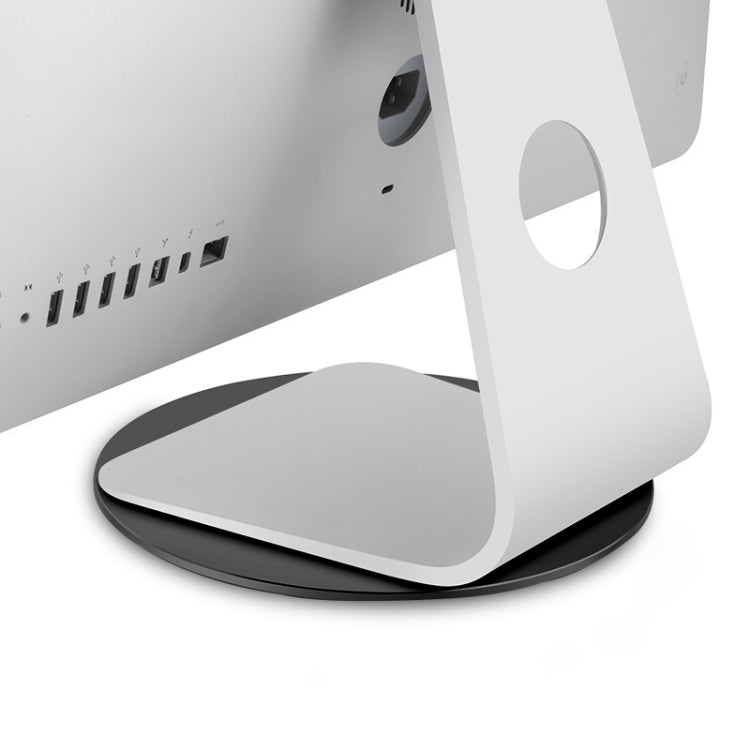 AP-5M iMac Computer Monitor Aluminiumlegierung Basis 360 Grad drehbarer Chassis Halter