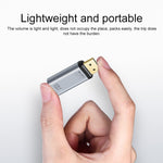 2 in 1 4K 60Hz HDMI Stecker zu USB-C / Typ-C Lade- + USB-C / Typ-C Buchse Adapter, HDMI