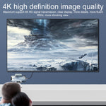 2 in 1 4K 60Hz HDMI Stecker zu USB-C / Typ-C Lade- + USB-C / Typ-C Buchse Adapter, HDMI