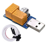 USB Watchdog-Karte Doppelrelais Unbeaufsichtigter automatischer Neustart bei Bluescreen-Absturz Timer-Neustart für 24H Mining Server Gaming