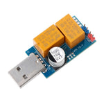 USB Watchdog-Karte Doppelrelais Unbeaufsichtigter automatischer Neustart bei Bluescreen-Absturz Timer-Neustart für 24H Mining Server Gaming