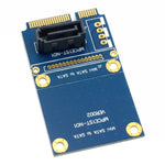 MINI SATA zu 7-poligem SATA Mini PCI-E HDD Festplatten-Erweiterungsadapterkarte
