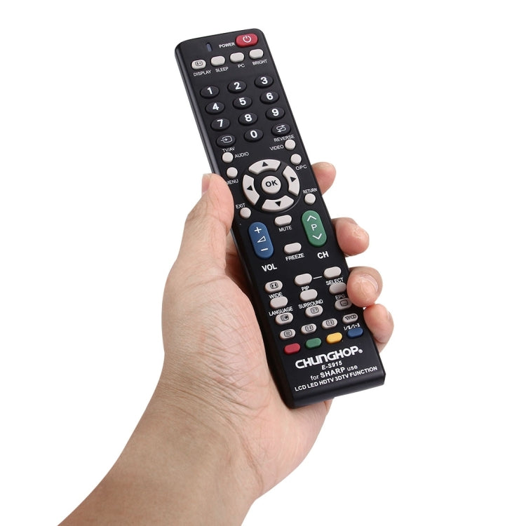 CHUNGHOP E-S915 Universelle Fernbedienung für SHARP LED TV / LCD TV / HDTV / 3DTV, für SHARP TV
