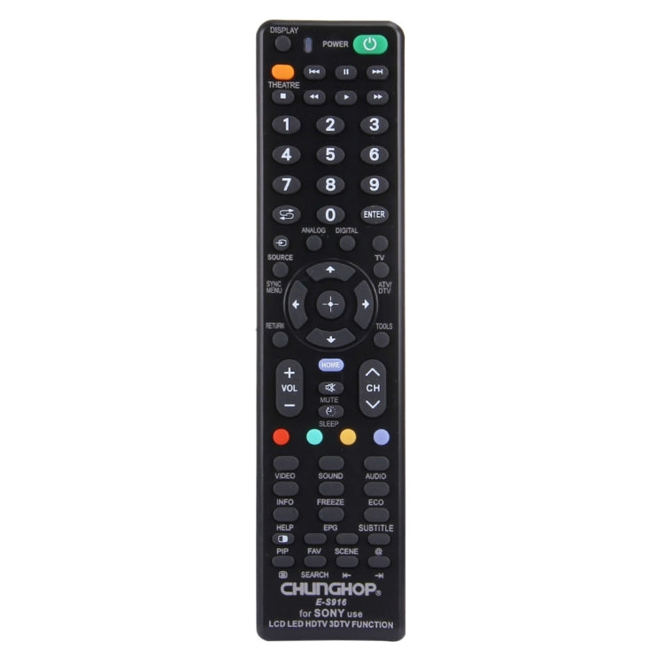 CHUNGHOP E-S916 Universelle Fernbedienung für SONY LED LCD HDTV 3DTV, für SONY TV