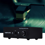B855 LINEPAUDIO Phono-Vorverstärker für Plattenspieler mit AUX-Eingang und Lautstärkeregler