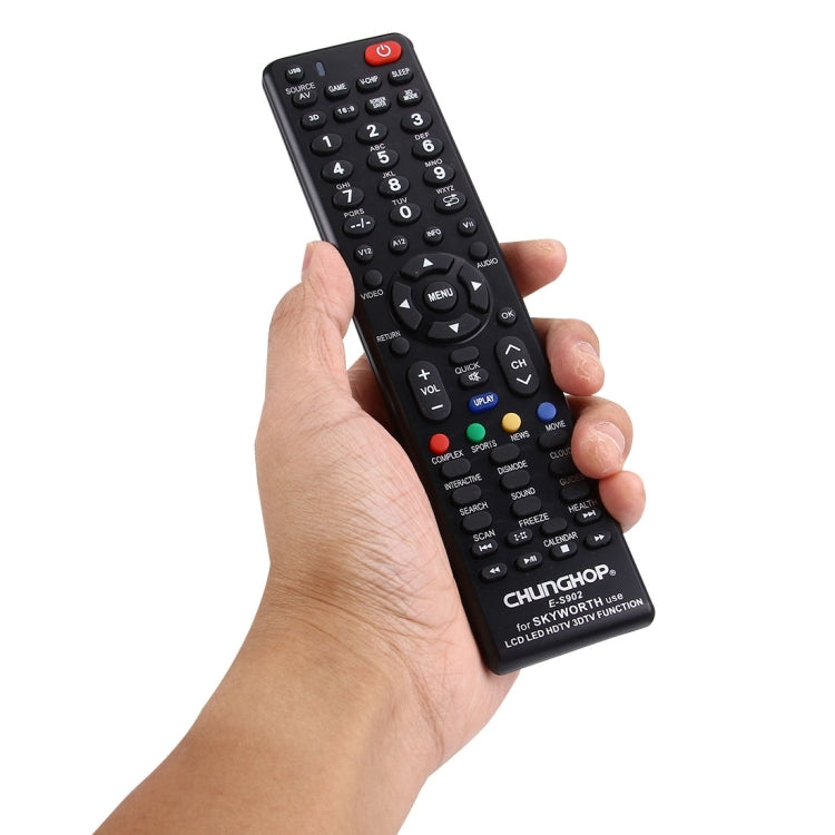 CHUNGHOP E-S902 Universelle Fernbedienung für SKYWORTH LED TV / LCD TV / HDTV / 3DTV, für SKYWORTH TV