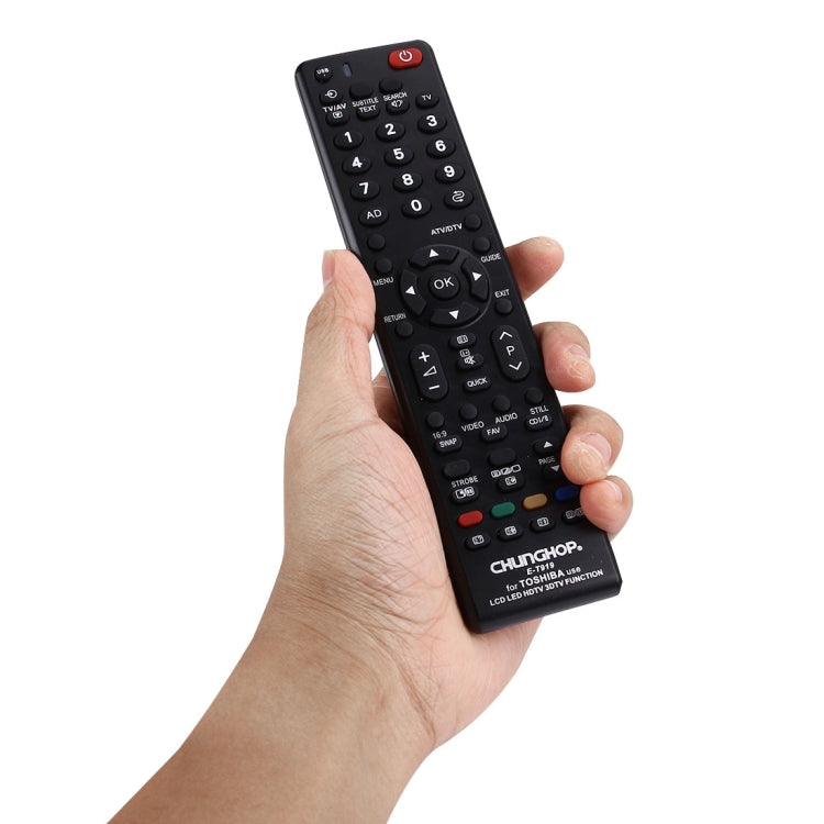 CHUNGHOP E-T919 Universelle Fernbedienung für TOSHIBA LED TV / LCD TV / HDTV / 3DTV, für TOSHIBA TV