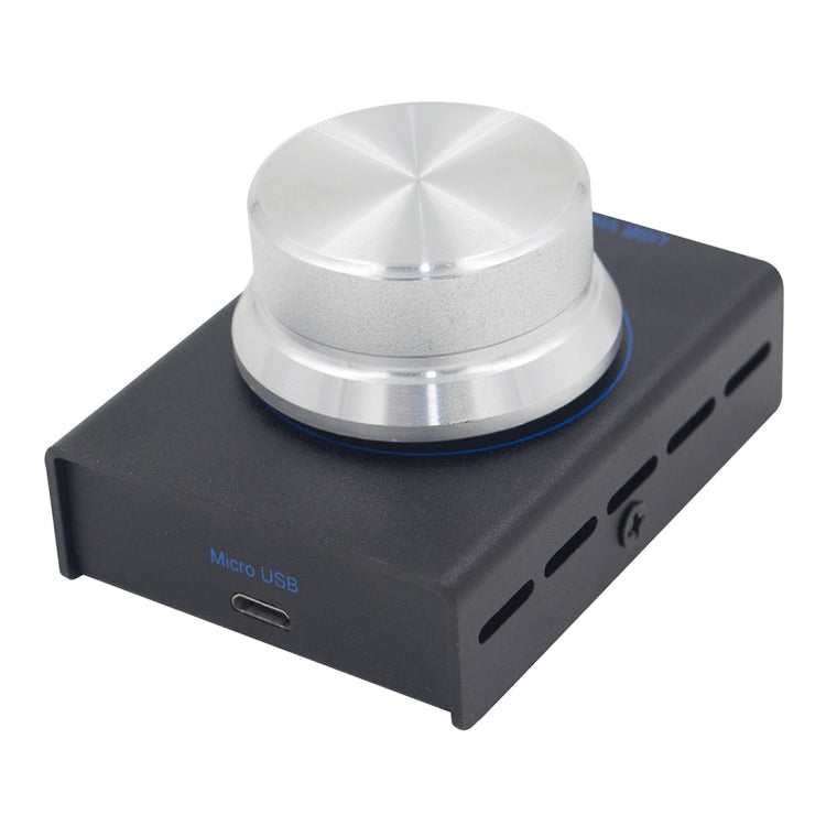 OT-U001 USB Lautstärkeregler PC Computer Lautsprecher Audio Lautstärkeregler Knopf, OT-U001 (Blau), OT-U001 (Schwarz)