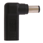 USB-C / Typ-C Buchse zu 7,4 x 5,0mm Stecker Winkeladapter für HP Laptops, 7,4 x 5,0mm Winkel (HP)
