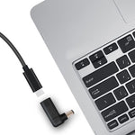 USB-C / Typ-C Buchse zu 7,4 x 5,0mm Stecker Winkeladapter für HP Laptops, 7,4 x 5,0mm Winkel (HP)