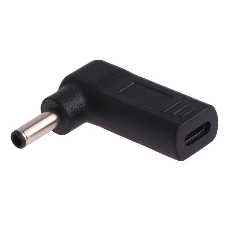 USB-C / Typ-C weiblich zu 4,5 x 3,0mm männlich Stecker Winkeladapter Verbinder, 4,5 x 3,0mm Winkel Schwarz, 4,5 x 3,0mm Winkel Blau