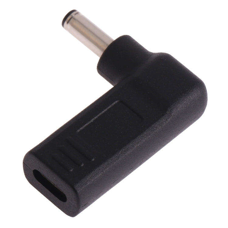 USB-C / Typ-C weiblich zu 4,5 x 3,0mm männlich Stecker Winkeladapter Verbinder, 4,5 x 3,0mm Winkel Schwarz, 4,5 x 3,0mm Winkel Blau
