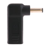 USB-C / Typ-C weiblich zu 4,5 x 3,0mm männlich Stecker Winkeladapter Verbinder, 4,5 x 3,0mm Winkel Schwarz, 4,5 x 3,0mm Winkel Blau