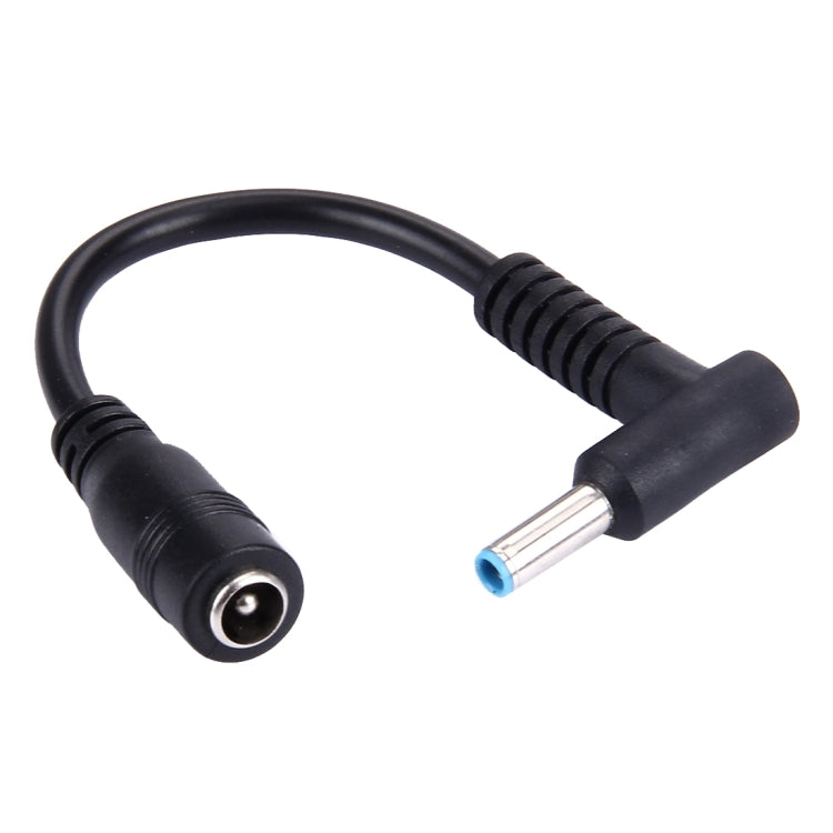4,5 x 3,0mm Gebogener Stecker zu 5,5 x 2,1mm Buchsen Schnittstellen Stromadapterkabel für Laptop Notebook, Länge: 10cm, 4,5 x 3,0mm Gebogener Stecker