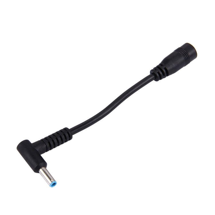 4,5 x 3,0mm Gebogener Stecker zu 5,5 x 2,1mm Buchsen Schnittstellen Stromadapterkabel für Laptop Notebook, Länge: 10cm, 4,5 x 3,0mm Gebogener Stecker