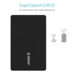 ORICO 2588US3 USB3.0 Externe Festplattenbox Gehäuse für 2,5 Zoll SATA HDD / SSD 9,5mm Laptop PC