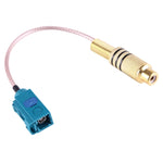 15cm RCA Buchse zu FAKRA Z Typ Buchse RG316 Kabel mit Feder, FAKRA Z