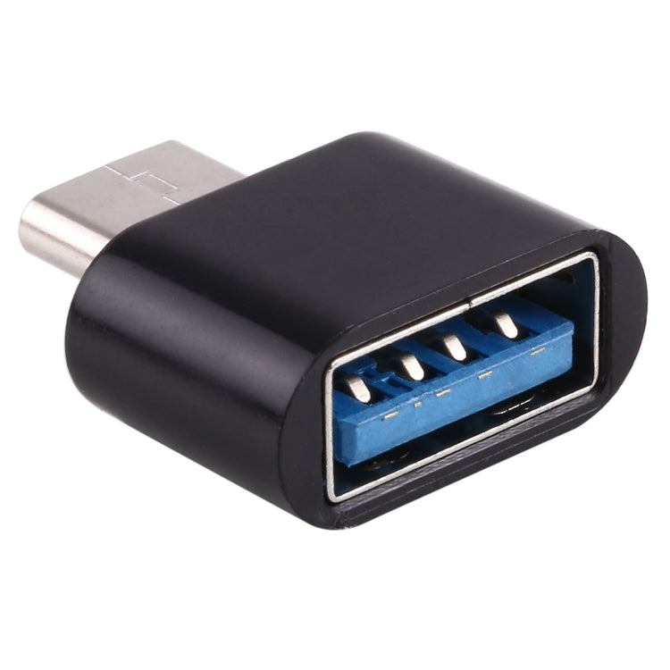 USB-C / Type-C Stecker auf USB 2.0 Buchse OTG-Datenübertragungs-Ladeadapter aus Kunststoff