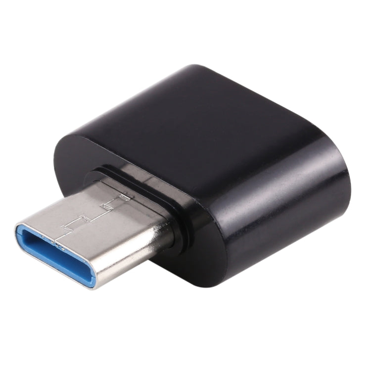USB-C / Type-C Stecker auf USB 2.0 Buchse OTG-Datenübertragungs-Ladeadapter aus Kunststoff