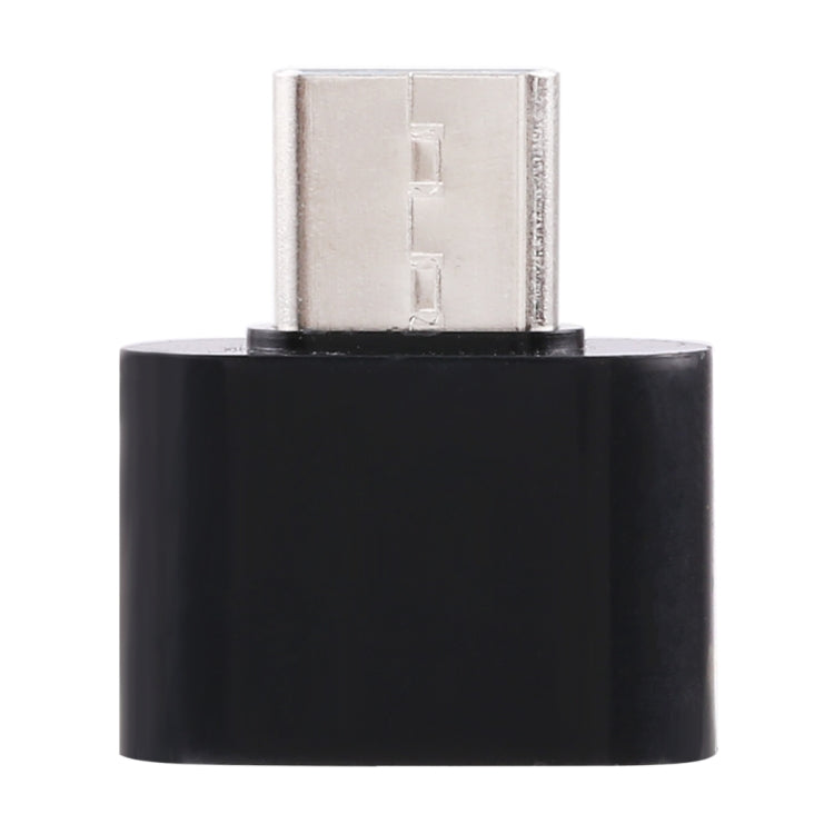 USB-C / Type-C Stecker auf USB 2.0 Buchse OTG-Datenübertragungs-Ladeadapter aus Kunststoff
