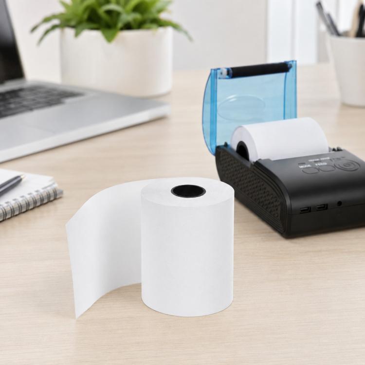 10 Stück 58mm 57mmx30mm 0.03mm-0.08mm Dicke Thermopapier, 0.03mm Thermopapier