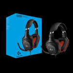 Logitech G331 Dolby 7.1 Surround Sound Stereo Faltbares Geräuschunterdrückungs-Wettkampf-Gaming-Headset, G331