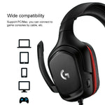 Logitech G331 Dolby 7.1 Surround Sound Stereo Faltbares Geräuschunterdrückungs-Wettkampf-Gaming-Headset, G331