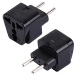 WD-9C Tragbarer US-UK-Stecker-zu-EU-Stecker Adapter Stromsteckdose Reiseadapter, EU-Stecker
