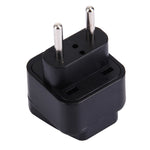 WD-9C Tragbarer US-UK-Stecker-zu-EU-Stecker Adapter Stromsteckdose Reiseadapter, EU-Stecker
