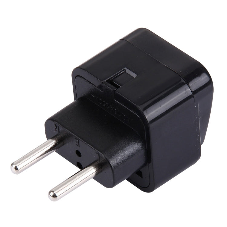WD-9C Tragbarer US-UK-Stecker-zu-EU-Stecker Adapter Stromsteckdose Reiseadapter, EU-Stecker