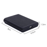PT500 Kratzfeste All-inclusive Tragbare Festplatten Silikon Schutzhülle für Samsung Portable SSD T5, mit Lüftung, Rot, Weiß, Schwarz, Blau