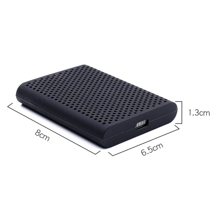 PT500 Kratzfeste All-inclusive Tragbare Festplatten Silikon Schutzhülle für Samsung Portable SSD T5, mit Lüftung, Rot, Weiß, Schwarz, Blau
