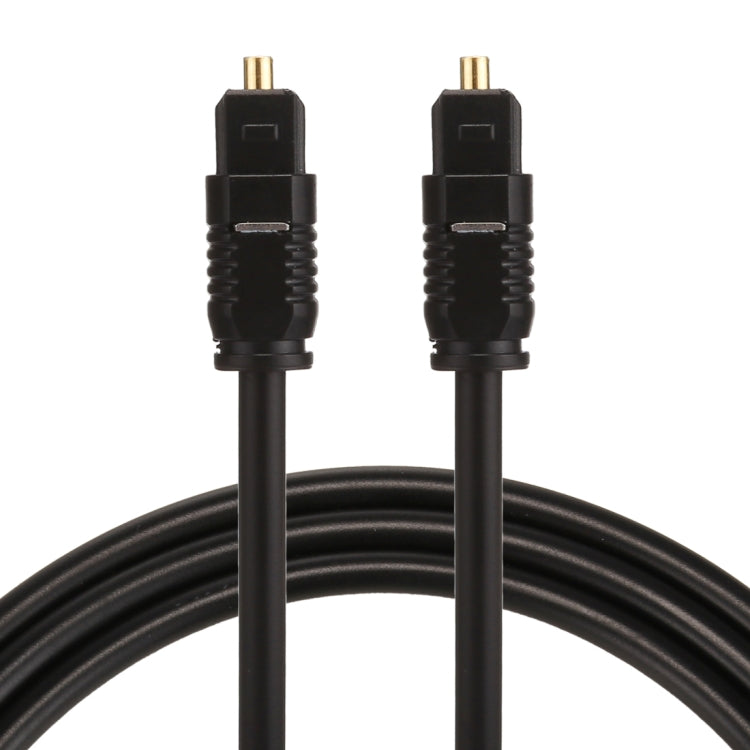 EMK 1 m OD4,0 mm Toslink Stecker zu Stecker Digitales optisches Audiokabel, Länge: 1 m
