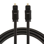 EMK 1 m OD4,0 mm Toslink Stecker zu Stecker Digitales optisches Audiokabel, Länge: 1 m