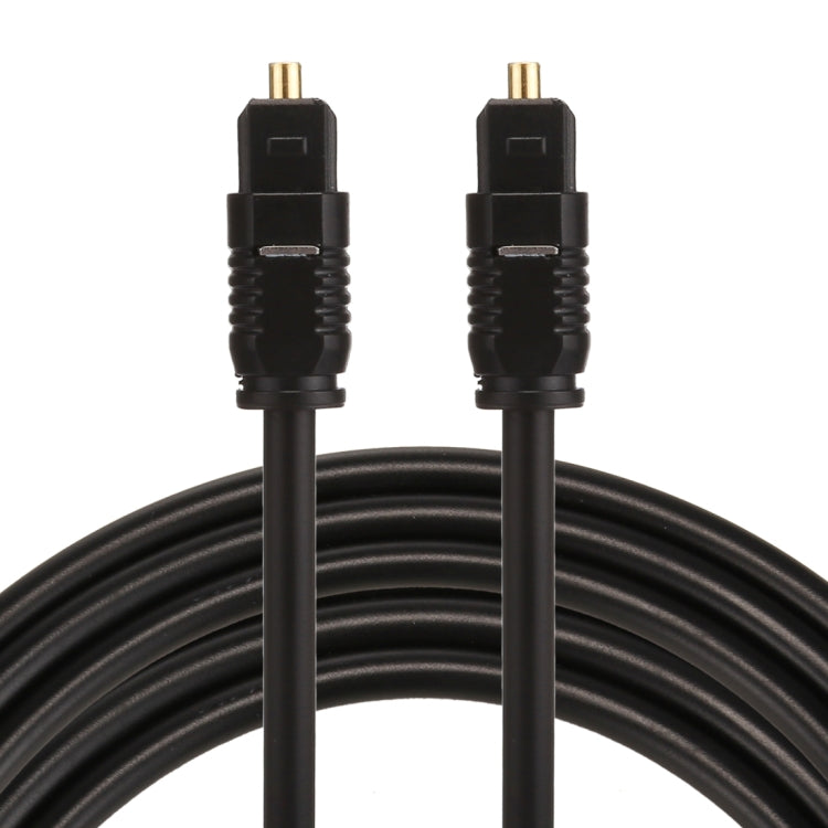 EMK 3 m OD4,0 mm Toslink Stecker zu Stecker Digitales optisches Audiokabel, Länge: 3 m