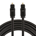 EMK 3 m OD4,0 mm Toslink Stecker zu Stecker Digitales optisches Audiokabel, Länge: 3 m