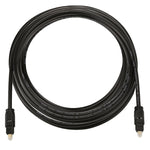 EMK 3 m OD4,0 mm Toslink Stecker zu Stecker Digitales optisches Audiokabel, Länge: 3 m