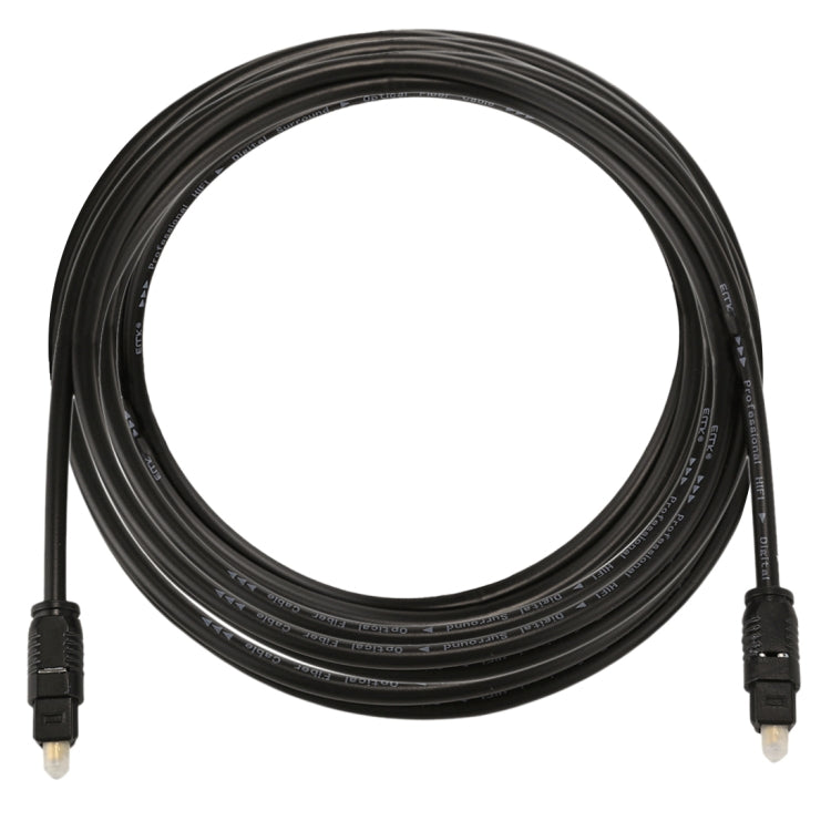 EMK 3 m OD4,0 mm Toslink Stecker zu Stecker Digitales optisches Audiokabel, Länge: 3 m