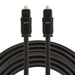 EMK 5m OD4.0mm Toslink Stecker-zu-Stecker Digitales Optisches Audiokabel, Länge: 5m