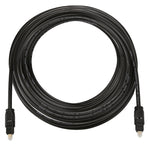 EMK 5m OD4.0mm Toslink Stecker-zu-Stecker Digitales Optisches Audiokabel, Länge: 5m