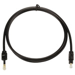 1m OD4.0mm Toslink Stecker zu 3,5mm Mini Toslink Stecker Digitales Optisches Audiokabel, 1m
