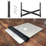 NEXSTAND Laptop Höhenverlängerungs-Halter Ständer Klappbar Tragbarer Computer Wärmeableitungs-Halterung, Größe: 27x3.9x3.6cm