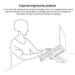 NEXSTAND Laptop Höhenverlängerungs-Halter Ständer Klappbar Tragbarer Computer Wärmeableitungs-Halterung, Größe: 27x3.9x3.6cm