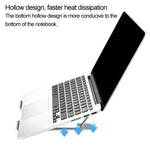 Laptop Höhenverlängerungs-Halter Ständer Klappbar Tragbarer Computer Wärmeableitungs-Halterung, Größe: 22.3x23.5x1.3cm