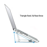 Laptop Höhenverlängerungs-Halter Ständer Klappbar Tragbarer Computer Wärmeableitungs-Halterung, Größe: 22.3x23.5x1.3cm