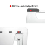 Laptop Höhenverlängerungs-Halter Ständer Klappbar Tragbarer Computer Wärmeableitungs-Halterung, Größe: 22.3x23.5x1.3cm