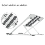 Laptop Höhenverlängerungs-Halter Ständer Klappbar Tragbarer Computer Wärmeableitungs-Halterung, Größe: 22.3x23.5x1.3cm