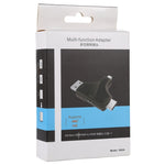 D62A DisplayPort + Mini DP + HDMI Stecker zu HDMI Buchse 3-in-1 Adapter, D62A