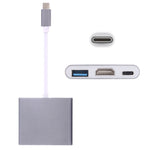 USB-C / Typ-C 3.1 Stecker zu USB-C / Typ-C 3.1 Buchse & HDMI Buchse & USB 3.0 Buchse Adapter, Typ-C+USB+HDMI (J), Typ-C+USB+HDMI (G), Typ-C+USB+HDMI (B), Typ-C+USB+HDMI (S)