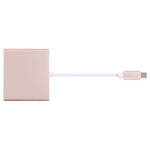 USB-C / Typ-C 3.1 Stecker zu USB-C / Typ-C 3.1 Buchse & HDMI Buchse & USB 3.0 Buchse Adapter, Typ-C+USB+HDMI (J), Typ-C+USB+HDMI (G), Typ-C+USB+HDMI (B), Typ-C+USB+HDMI (S)